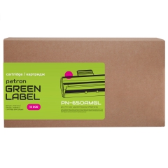 Картридж совместимый HP 650a (ce273a) green label, пурпурный Patron (pn-650amgl) CT-HP-CE273A-M-PN-GL