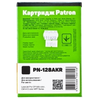 Картридж HP clj ce320a (pn-128akr) Black Patron extra CT-HP-CE320A-B-PN-R