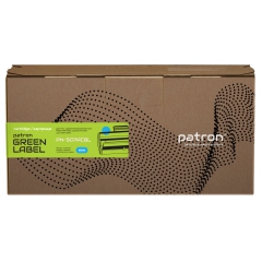 Картридж сумісний HP 507a (ce401a) блакитний green label Patron (pn-507acgl) CT-HP-CE401A-C-PN-GL