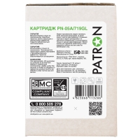 Картридж HP lj ce505a/Canon 719 (pn-05a/719gl) Patron green label CT-HP-CE505A-PN-GL