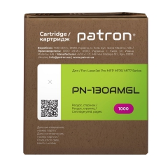 Тонер-картридж сумісний HP 130a (cf353a) green label, пурпуровий Patron (pn-130amgl) CT-HP-CF353A-M-PN-GL