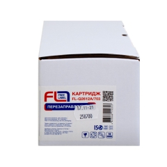 Картридж сумісний HP 12a (q2612a)/Canon 703 free label (fl-q2612a/703) CT-HP-Q2612A-FL