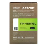 Картридж сумісний HP 151A (W1510A) Green Label Patron (PN-151AGL) CT-HP-W1510A-PN-GL