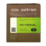 Картридж сумісний HP 415A (W2030A) Green Label, чорний Patron (PN-415AKGL) CT-HP-W2030A-B-PN-GL