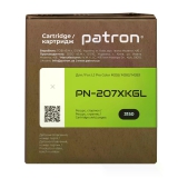 Картридж сумісний HP 207X (W2210X) Green Label, чорний Patron (PN-207XKGL) CT-HP-W2210X-B-PN-GL
