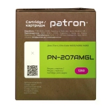 Картридж сумісний HP 207A (W2213A) Green Label, пурпуровий Patron (PN-207AMGL) CT-HP-W2213A-M-PN-GL