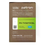 Тонер-картридж сумісний Kyocera Mita TK-5270C блакитний Green Label Patron (PN-TK5270CGL) CT-MITA-TK-5270CPNGL