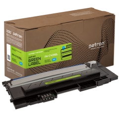 Тонер-картридж совместимый Samsung clt-c409s green label, голубой Patron (pn-c409gl) CT-SAM-CLT-C409SPNGL
