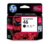 Картридж HP No.46 ultra Ink Advantage Black CZ637AE