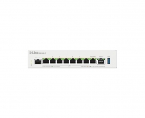 Мультисервисный Маршрутизатор D-Link DBR-600-P, 7x2.5GE LAN PoE, 1x2.5GE LAN/WAN PoE, 1x2.5GE WAN, 1xUSB 3.0, 120Вт