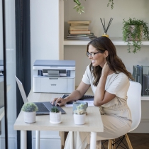 МФУ laser mono A4 Brother DCP-L1630W 20 ppm USB Ethernet Wi-Fi DCPL1630WYJ1