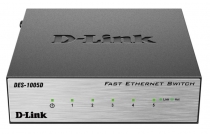 Комутатор D-Link DES-1005D 5xFE, Некерований