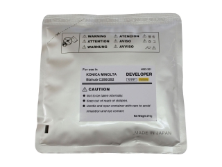 Девелопер для Konica Minolta c250/252 Yellow CET6905 (iu-210y) CET DEV-MIN-C250-Y-CET