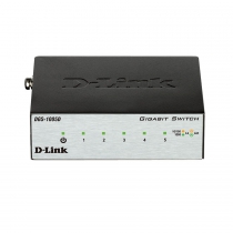 Коммутатор D-Link DGS-1005D 5xGE, Неуправляемый