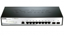 Комутатор D-Link DGS-1210-10/ME 8xGE, 2xSFP