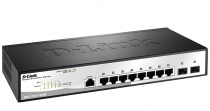 Коммутатор D-Link DGS-1210-10/ME 8xGE, 2xSFP
