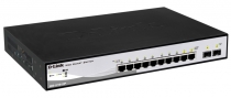 Коммутатор D-Link DGS-1210-10P 8xGE PoE, 2xSFP, WebSmart