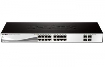 Комутатор D-Link DGS-1210-20/F 16xGE, 4xSFP, WebSmart