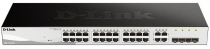 Коммутатор D-Link DGS-1210-28 24xGE, 4xGE/SFP, WebSmart DGS-1210-28/E