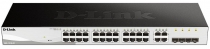 Комутатор D-Link DGS-1210-28 24xGE, 4xGE/SFP, WebSmart DGS-1210-28/E