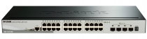 Коммутатор D-Link DGS-1510-28X 24xGE, 4xSFP+, SmartPro