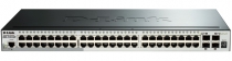 Коммутатор D-Link DGS-1510-52X 48xGE, 4xSFP+, SmartPro