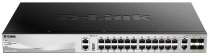 Коммутатор D-Link DGS-3130-30TS 24xGE, 4xGE/SFP, 2x10GE, 4xSFP+, L3