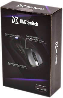 Миша Dream Machines DM7 Switch Kailh PA 3370 Black DM7_SWITCH