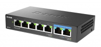 Коммутатор D-Link DMS-107/E 2x2.5GE, 5xGE, Неуправлямый