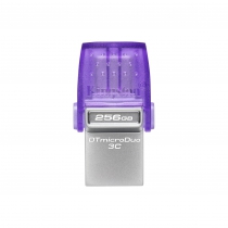Накопитель Kingston  256GB USB 3.2 Type-A + Type-C DT microDuo 3C R200MB/s DTDUO3CG3/256GB