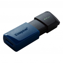 Накопитель Kingston   64GB USB 3.2 Type-A Gen1 DT Exodia M Black Blue DTXM/64GB