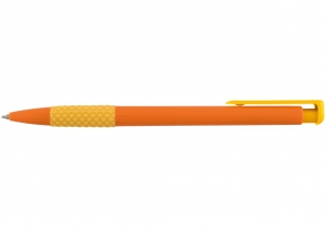 Ручка шариковая автомат. ECONOMIX PHAETON 0,5 мм. Корпус ассорти, пишет синим E10219