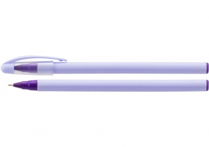 Ручка масляна Economix KISS 0,7 мм, пише синім E10249