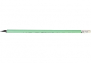 Карандаш чернографитный пластиковый GRACE HB ассорти корпус, заостренный с резинкой ECONOMIX E11335