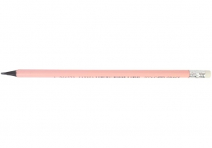 Карандаш чернографитный пластиковый GRACE HB ассорти корпус, заостренный с резинкой ECONOMIX E11335