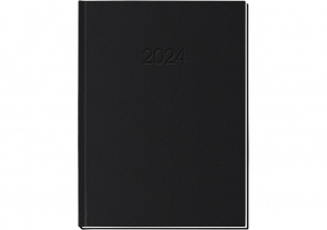 Дневник датированный, КЛЕТКА, черный, А5 ECONOMIX E21609-01