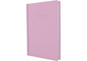 Ежедневник датированный, SATIN, розовый, А5 ECONOMIX E21612-09