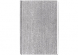 Дневник недатированный, А6, Текстиль, серебро ECONOMIX E21746-16
