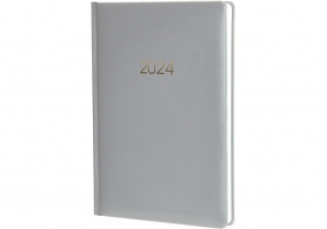 Дневник датированный, Spectrum, А5, серый, печатная обложка, ECONOMIX E21845