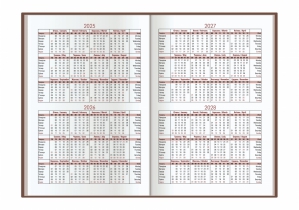 Ежедневник недатированный А5, Nebraska, синий ECONOMIX E22029-02