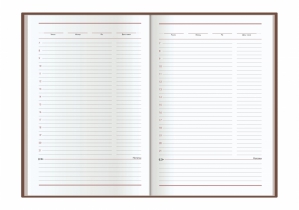 Ежедневник недатированный А5, Nebraska, синий ECONOMIX E22029-02