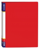 Папка пластикова А4 Economix на 4 кільця, червона E30702-03