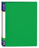 Папка пластиковая А4 Economix на 4 кольца зеленая E30702-04