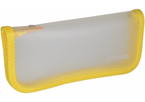 Пенал пластиковый на молнии, DL ECONOMIX E31646-99