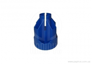 Підставка настільна В21 Economix, обертається на 360°, пластик, синя E32207-02