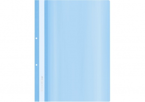 Папка-швидкозшивач А4 Economix Light з перфорацією, 140/100, блакитна E38505-11