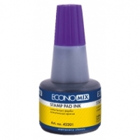 Краска штемпельная Economix, 30 мл, фиолетовая ECONOMIX E42201-12
