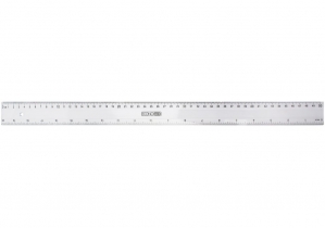 Линейка 50см пластиковая ECONOMIX E81309