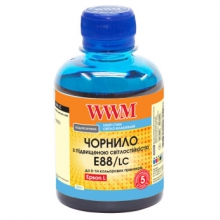 Чернила WWM E88 Cyan для Epson 200г (E88/C) водорастворимые E88/LC