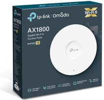 Точка доступа TP-LINK EAP620 HD AX1800 1xGE LAN PoE MU-MIMO потол. EAP620-HD